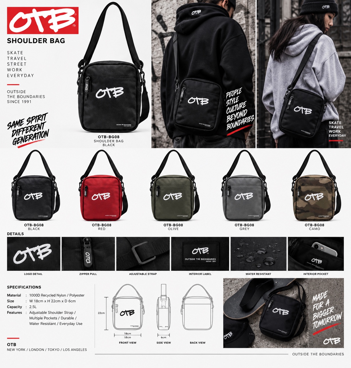 Compact Shoulder Bag Collection