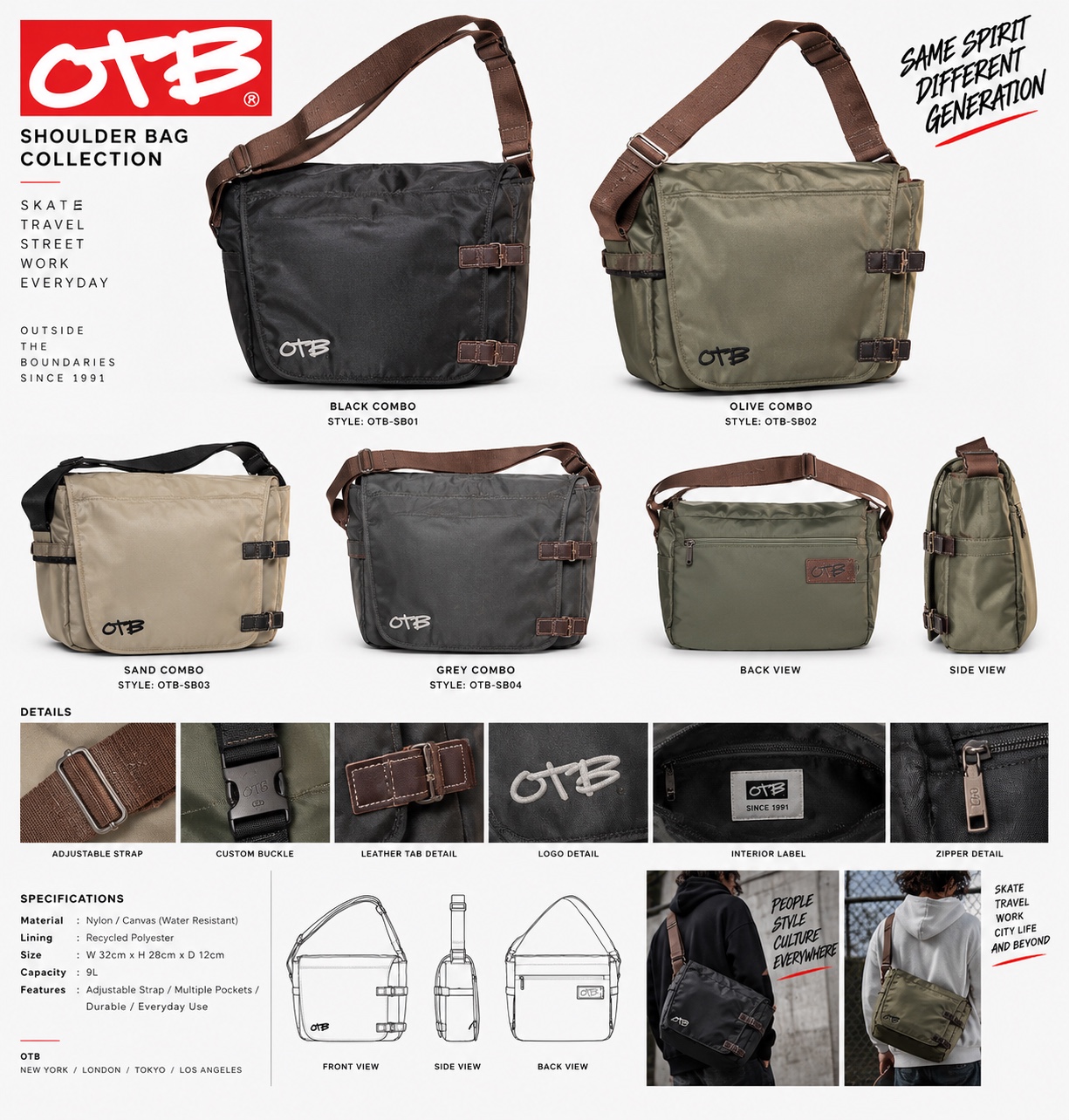 Utility Shoulder Bags collection preview