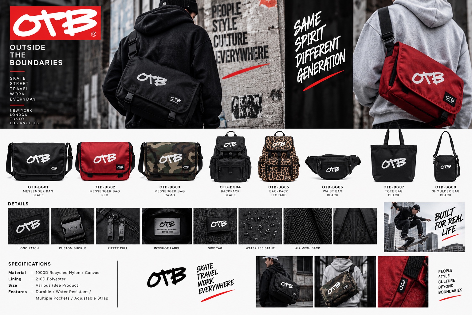 Street Bag Collection