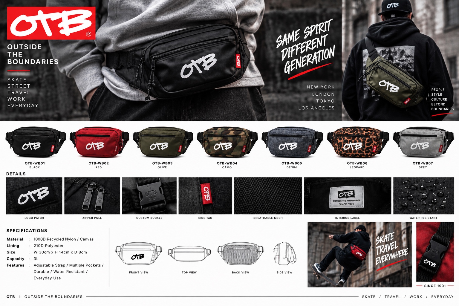Waist Bag Collection