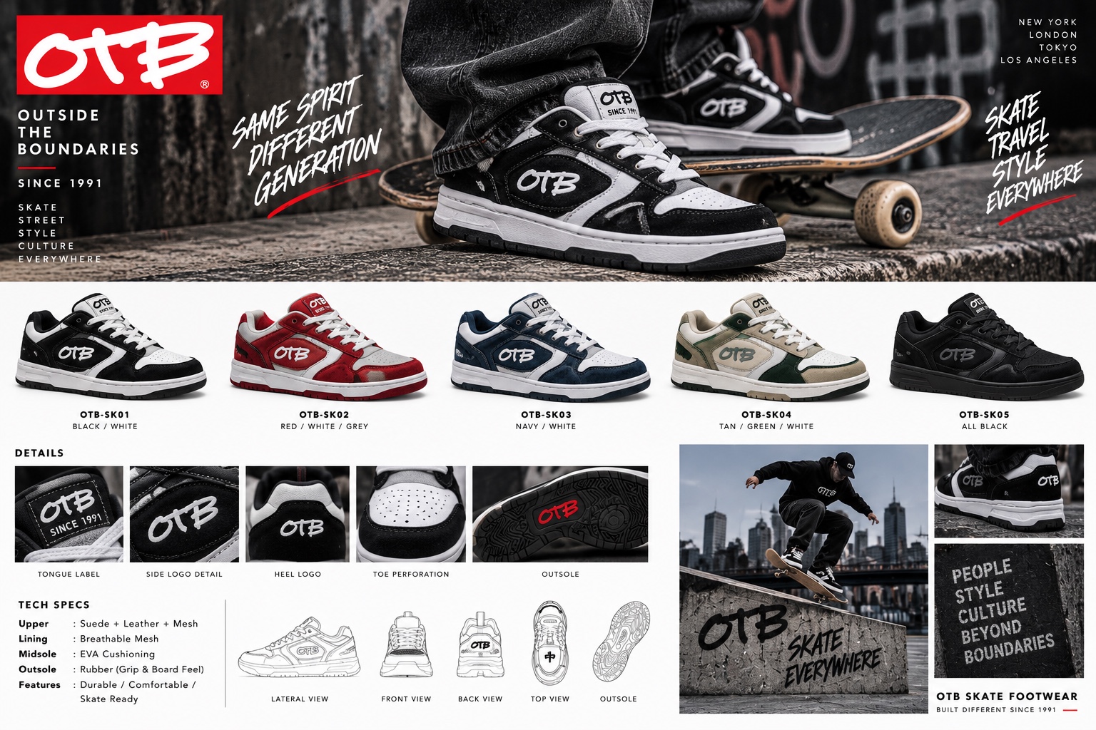 Skate Footwear Collection