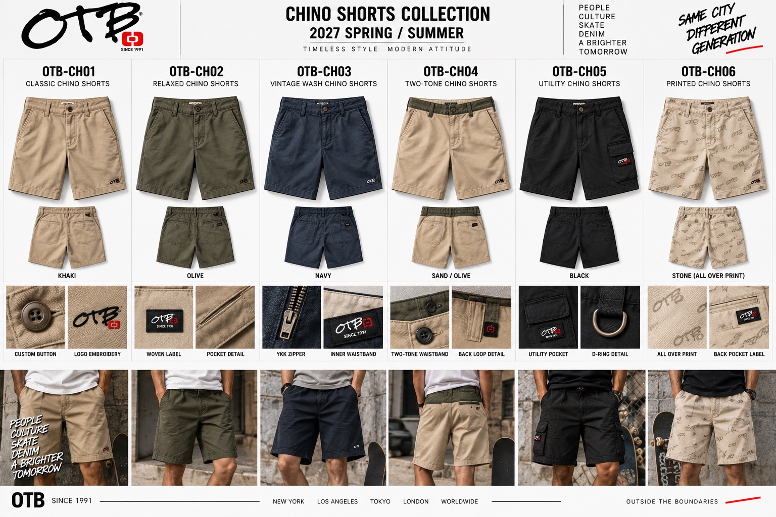 Spring / Summer 2027 Chino Shorts
