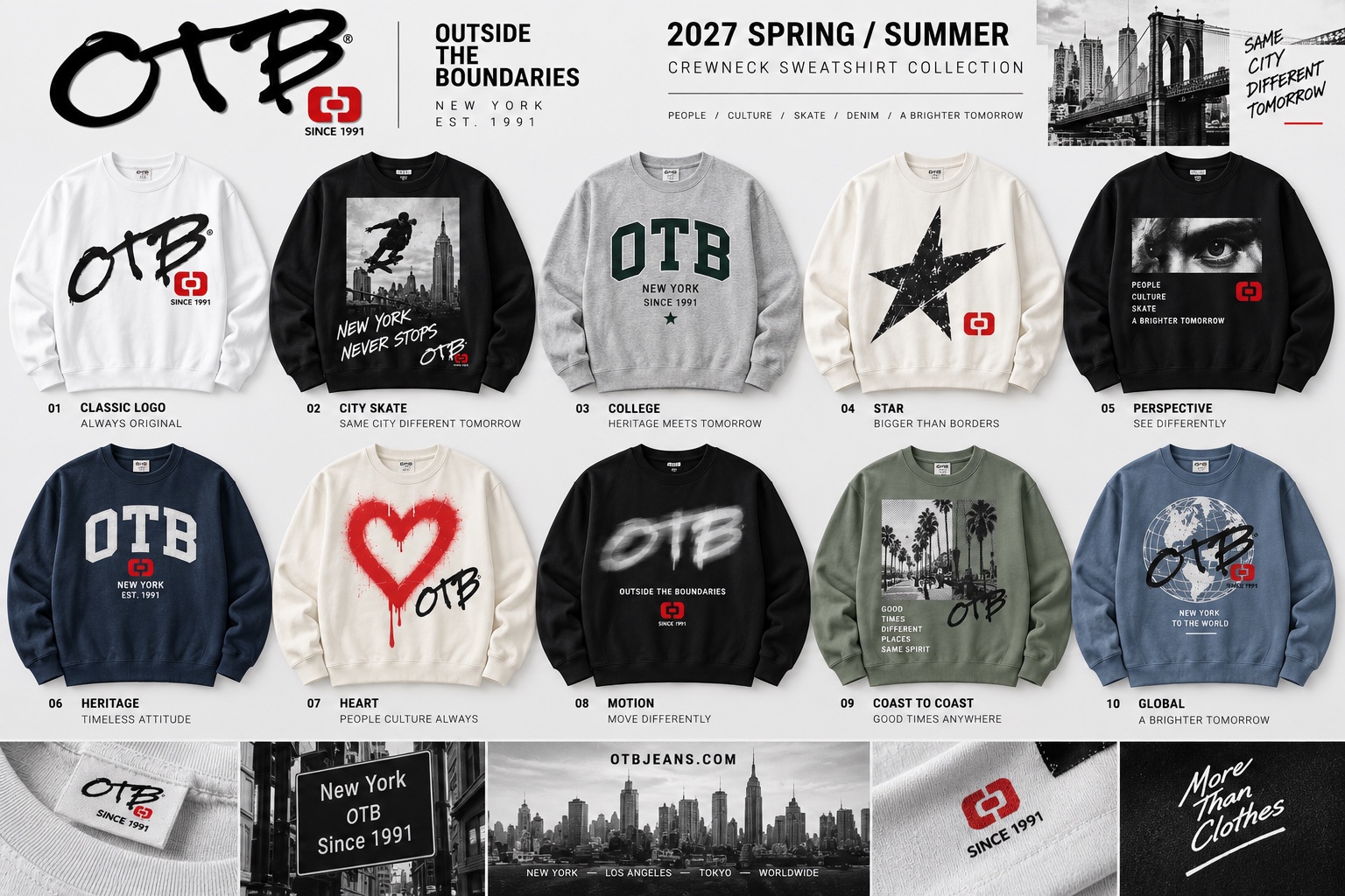 Spring / Summer 2027 Crewnecks