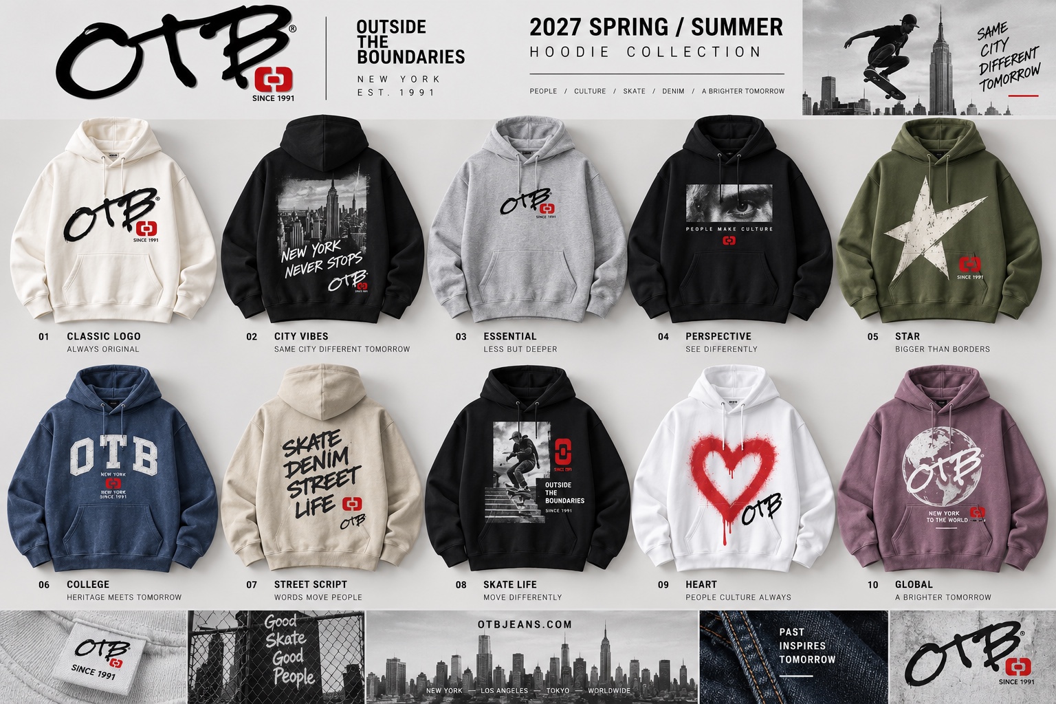 Spring / Summer 2027 Hoodies