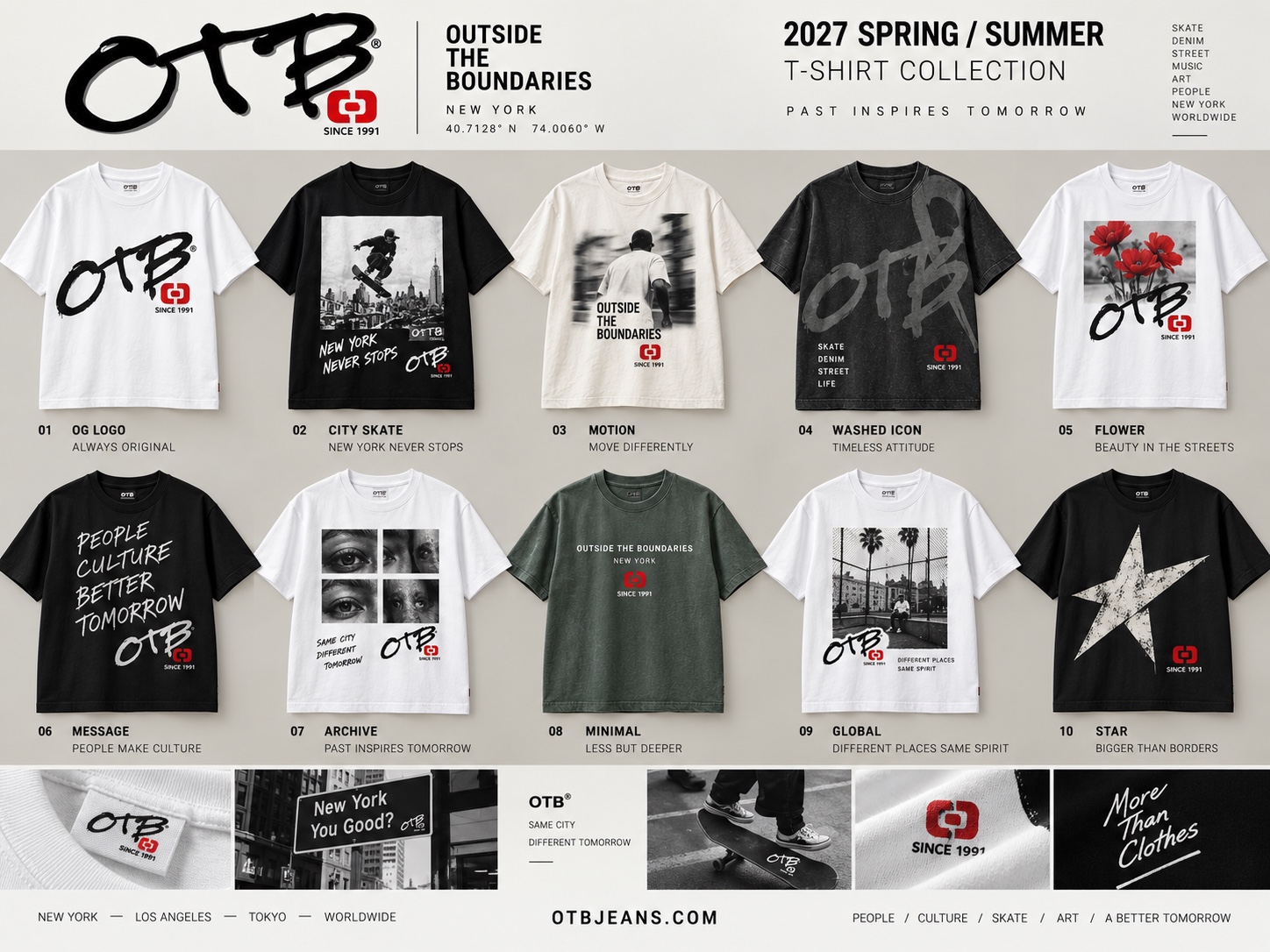 Spring / Summer 2027 T-Shirts