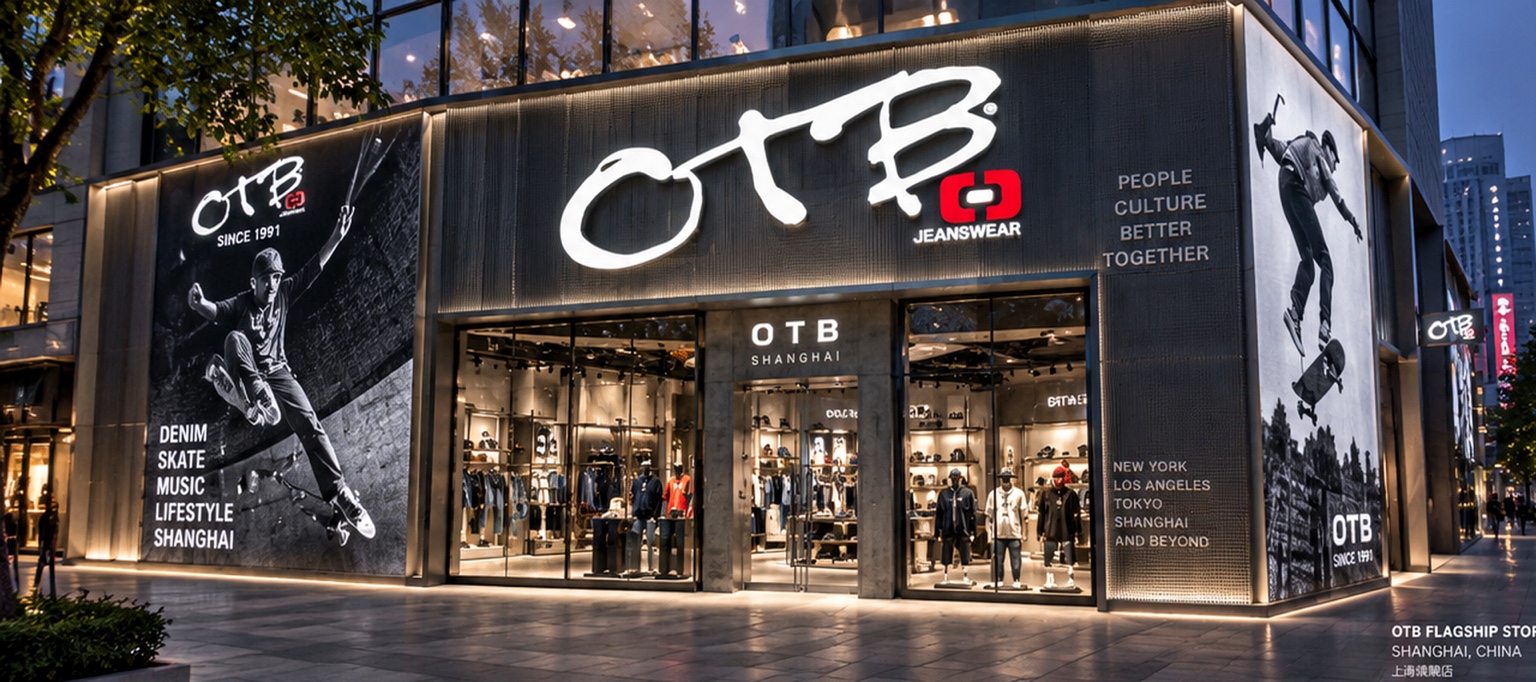 OTB Shanghai Flagship storefront