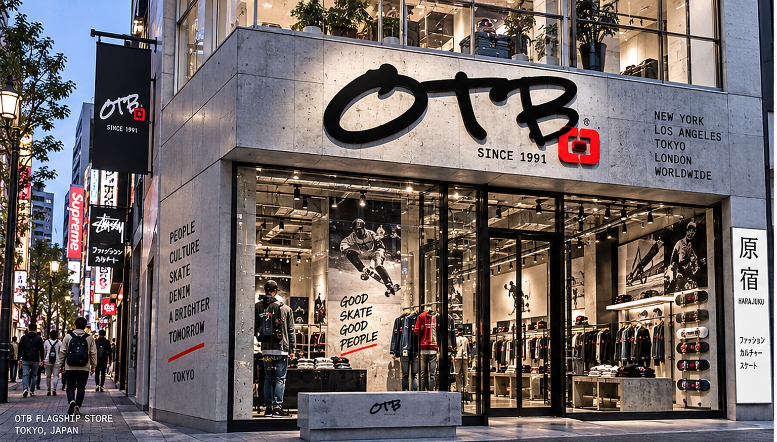 OTB Tokyo Flagship storefront